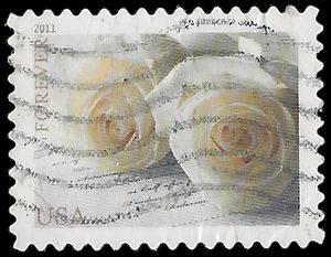 #4520 (44c Forever) Wedding Roses 2011 Used