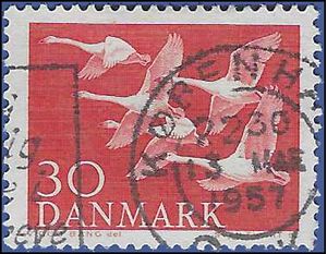 Denmark # 361 1956 Used