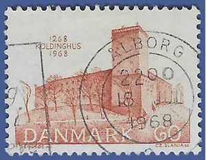 Denmark # 448 1968 Used