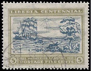 Liberia # 211 1923 Used HR