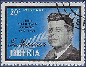 Liberia # 414 1964 CTO H