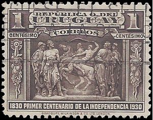 Uruguay # 395 1930 Used