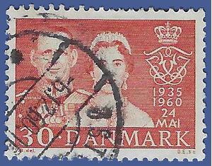 Denmark # 374 1960 Used
