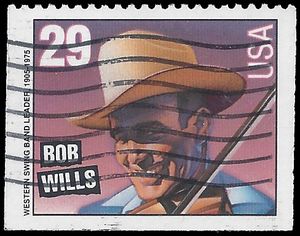 #2778 29c Country & Western Singers Bob Wills Booklet Single 1993 Used