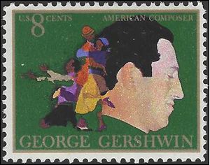 #1484 8c American Arts George Gershwin 1973 Mint NH