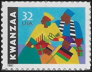 #3175 32c Kwanzaa 1997 Mint NH