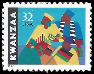 #3175 32c Kwanzaa 1997 Mint NH