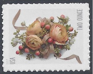 #5200 (70c Forever) Celebration Corsage 2oz Rate Stamp 2017 Mint NH