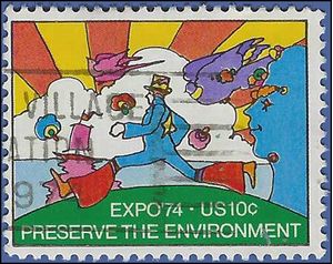 #1527 10c World's Fair Expo '74 1974 Used
