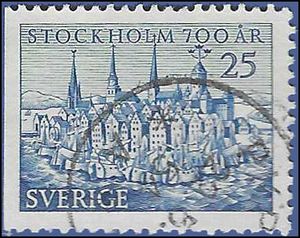 Sweden # 451 1953 Used