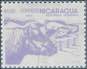 Nicaragua #1302 1983 CTO H
