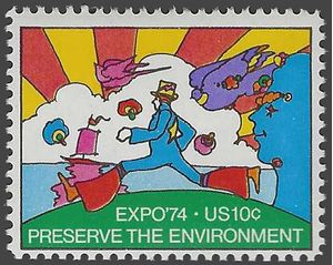 #1527 10c World's Fair Expo '74 1974 Mint NH