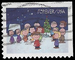#5024  Charlie Brown and Snoopy with the Children Booklet Single 2015 Used