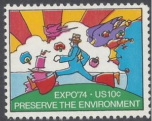 #1527 10c World's Fair Expo '74 1974 Mint NH