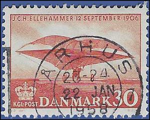 Denmark # 360 1956 Used