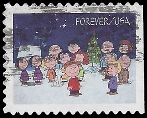 #5024  Charlie Brown and Snoopy with the Children Booklet Single 2015 Used