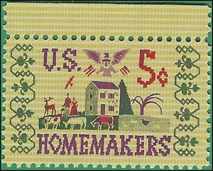 #1253 5c American Homemakers 1964 Mint NH