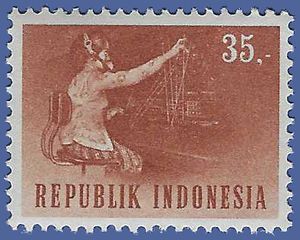 Indonesia # 637 1964 Mint NH