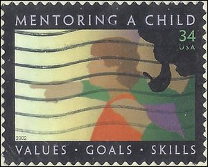 #3556 34c Mentoring A Child 2002 Used