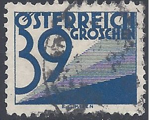 Austria #J152 1932 Used