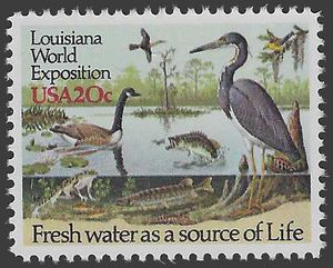 #2086 20c Louisiana World Exposition 1984 Mint NH