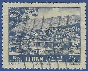 Lebanon #371 1961 Used