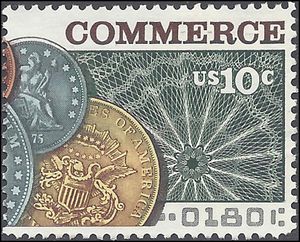 #1578 10c Commerce 1975 Used