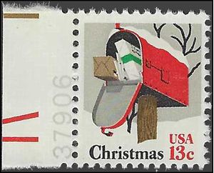 #1730 13c Rural Mailbox 1977 Mint NH