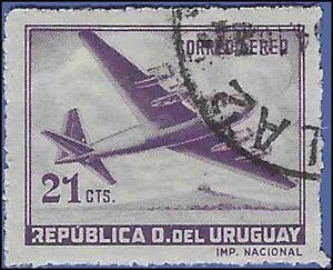 Uruguay #C149 1952 Used