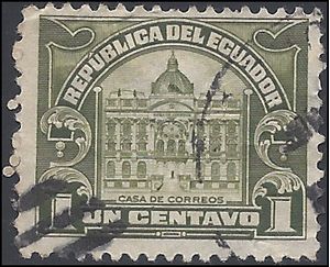 Ecuador #RA10  1920 Used