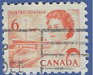 Canada # 459 1968 Used