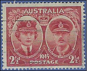 Australia # 197 1945 Used