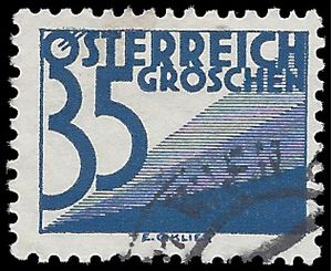 Austria #J151 1930 Used