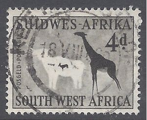 South West Africa # 264 1960 Used