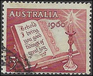 Australia # 339 1960 Used