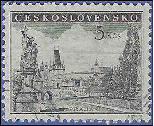 Czechoslovakia # 619 1953 Used H
