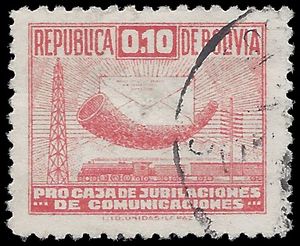 Bolivia #RA 3 1944 Used