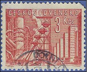 Czechoslovakia #1047 1961 Used