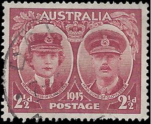 Australia # 197 1945 Used