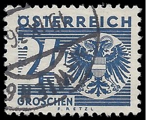 Austria #J167 1935 Used