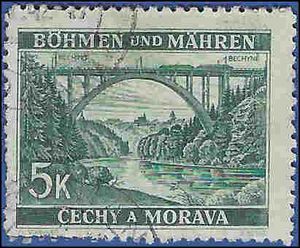 Bohemia and Moravia #44 1940 Used