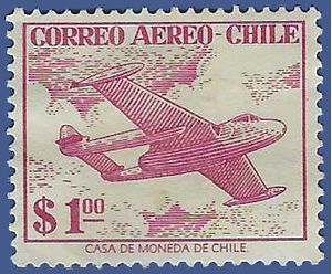 Chile #C174 1956 Mint HR