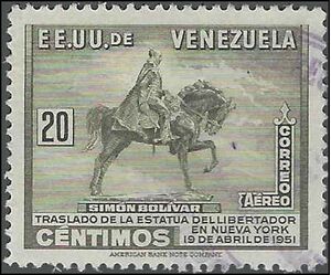 Venezuela #C 324 1951 Used