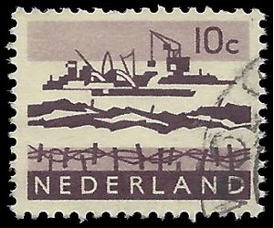 Netherlands # 403 1963 Used