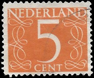 Netherlands # 341 1953 Used