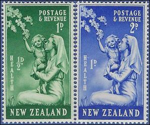 New Zealand #B 34-B 35 1949 Mint H