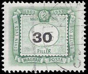 Hungary #J219 1953 CTO