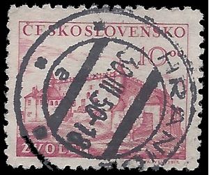 Czechoslovakia # 393 1949 Used