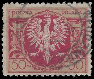 Poland # 164 1921 Used