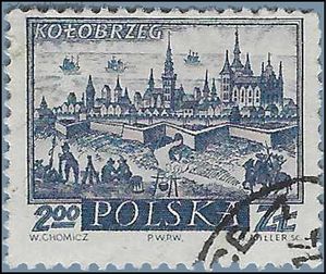 Poland # 961 1960 CTO